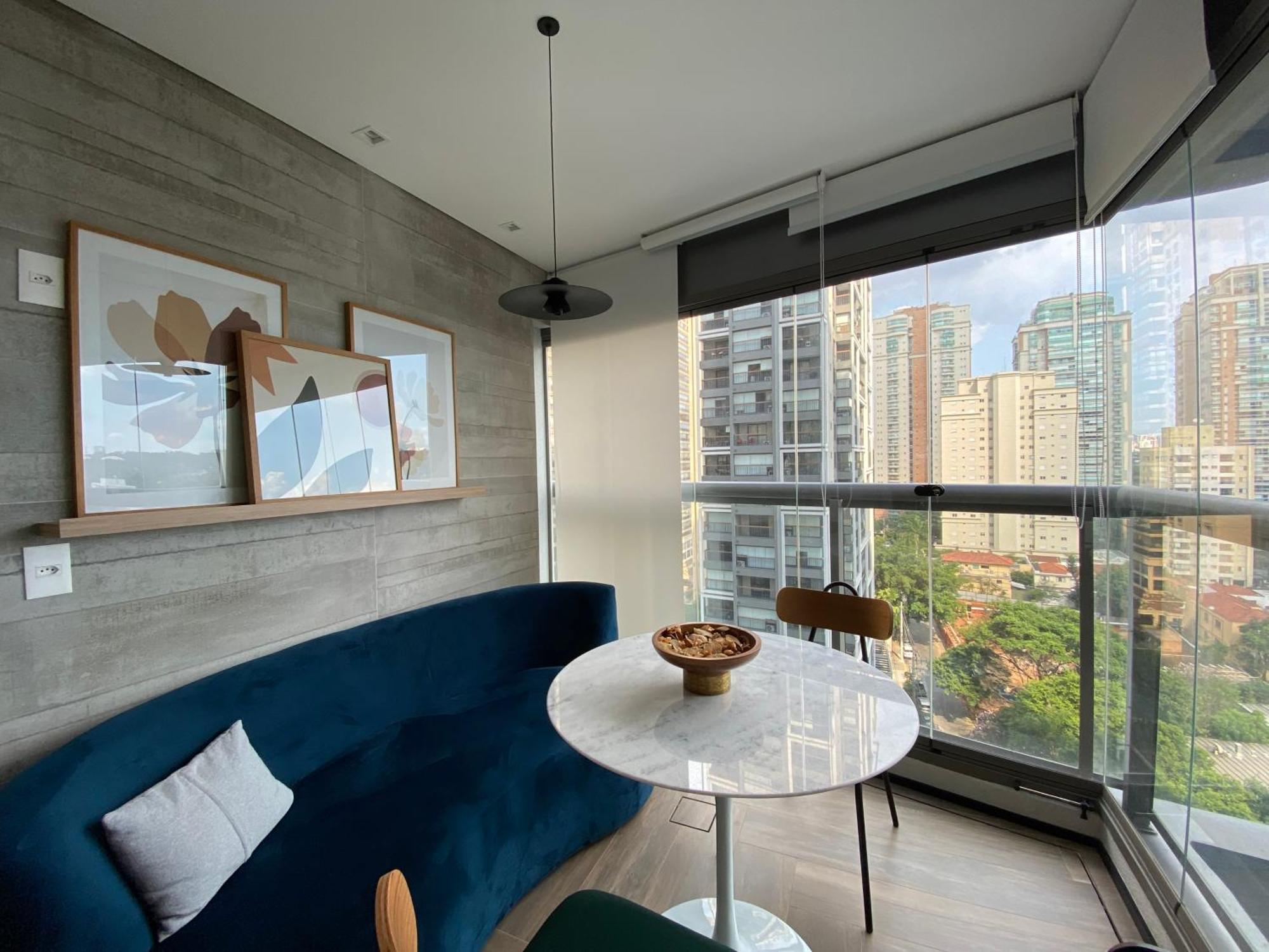 Apartamento Essenza 360º Air Sky Line, Que Vista! 1 Dorm Brook *