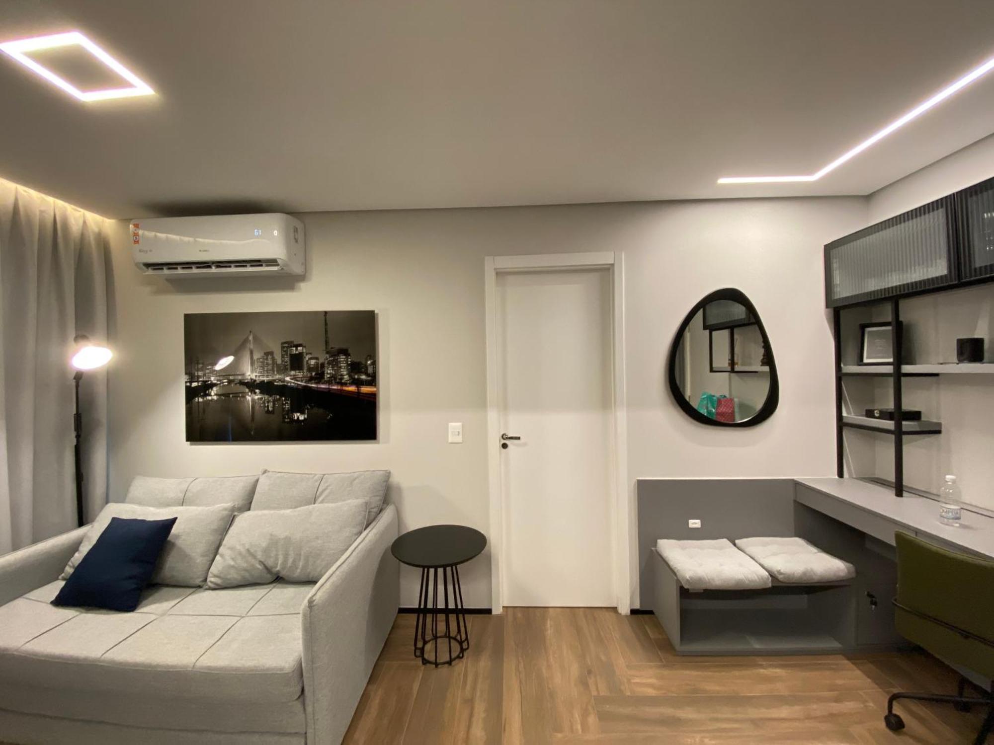 Essenza 360º Air Sky Line, Que Vista! 1 Dorm Brook * São Paulo